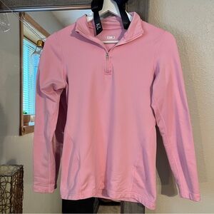 Nike Pink Dri-FIT Quarter-Zip Top